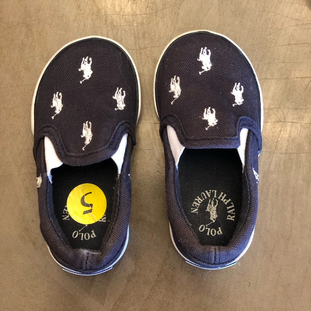 Polo Ralph Lauren boys dress sneakers
